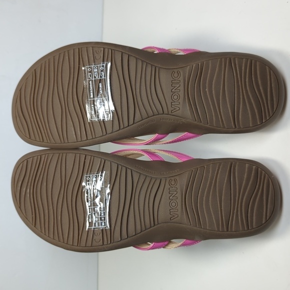 NWOT Vionic Bella X anniversary orthotic thong sandals women's size 6.5 EU 36.5 - Picture 7 of 14